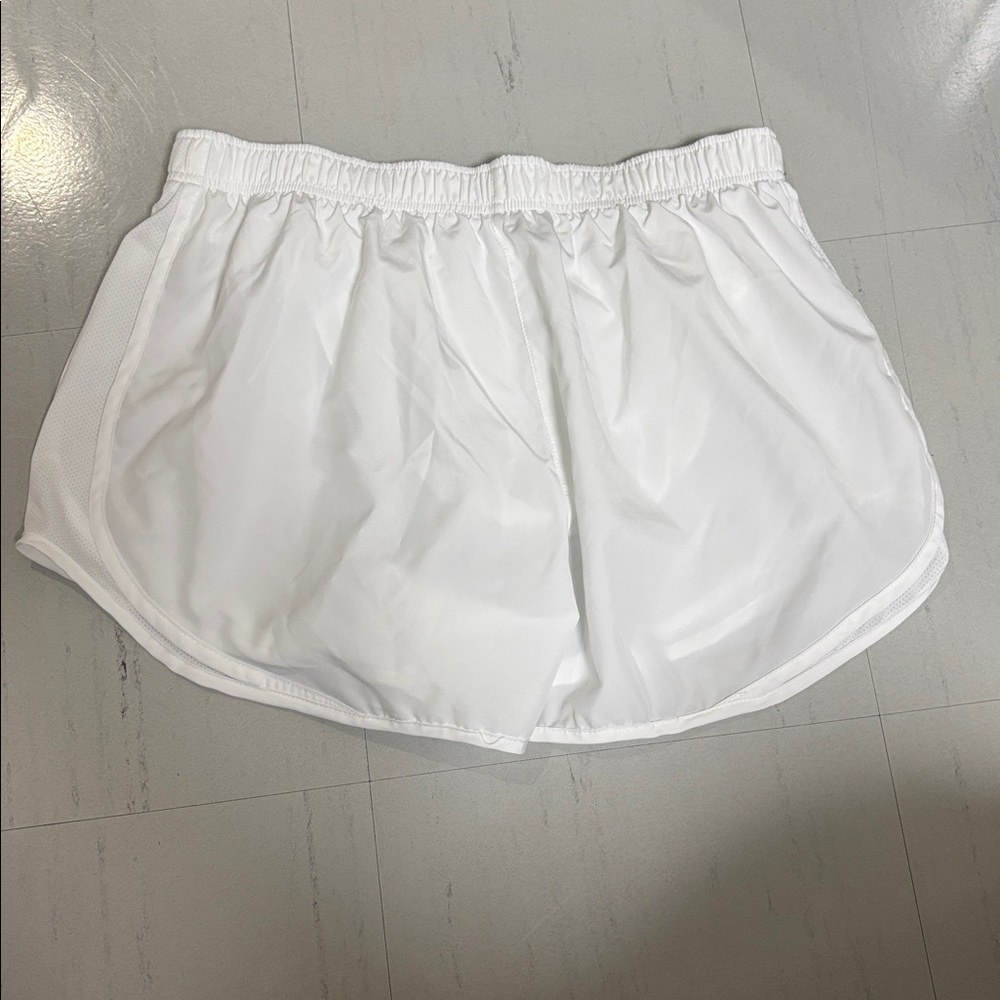 Nike Tempo Dri Fit Running White Shorts Size XL - Picture 5 of 5